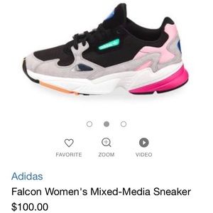 ADIDAS WOMEN’S FALCON SNEAKER. size 8.5.